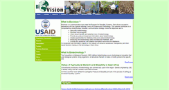 Desktop Screenshot of biovisioneastafrica.com